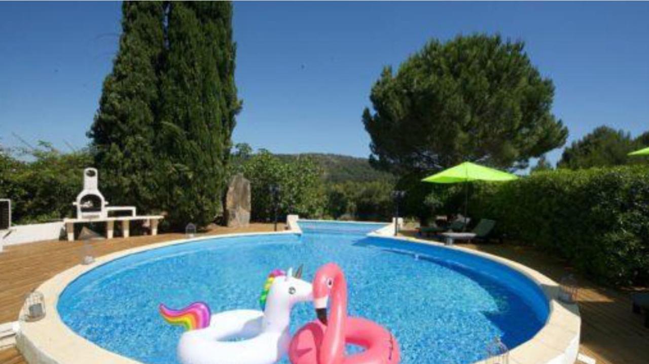 La Villa Du Menhir Gite Bize-Minervois Bagian luar foto